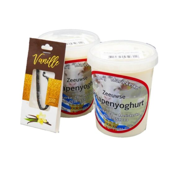 Schapenyoghurt met vanille smaak 500 ml