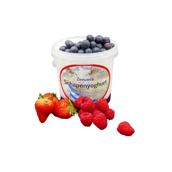 Schapenyoghurt vier vruchten 1 liter