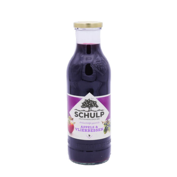 Schulp appelsap vlierbes 0,75 liter